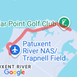 TPS to Golf Course route map