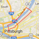 garage to 31st and back route map