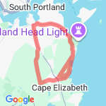 8 mile morning run route map