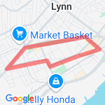 Around the commons route map