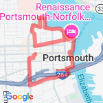 Portsmouth 2 route map