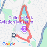 Artemesia Lake route map