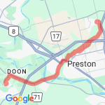 Bike to Dads route map