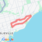 Attempt at 10 k route map