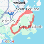 16 miles flat run route map