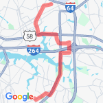 Work route map