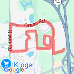 ForeSee 4.5 Miler route map