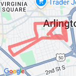 A-town 5K route map