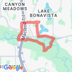 3.5 miles in fish creek route map