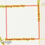 Sweet Potato 4 route map