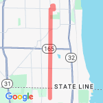 10 mile bike ride route map