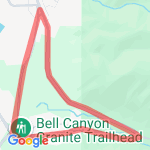Granite Triangle route map