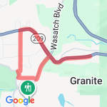 Neighborhood Granite route map