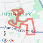 Four mile figure eight route map