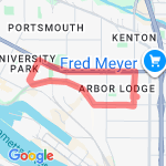 Willamette  route map