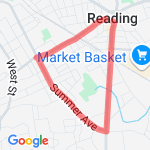 20 min run route map