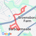 5k option 1 route map