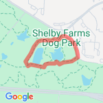 Dog Walk 1 route map