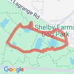 Dog Walk 2 route map