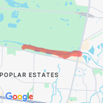 Short Greenway Out/Back route map