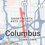 Brewery/Distillery route map