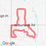 3 mile route map