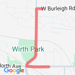 3 mile # 3 route map