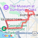 Georgetown walk route map