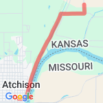 May 9th 2013 route map