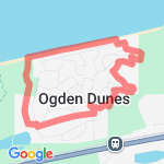 Memorial Day Run route map