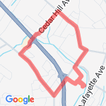 cedar hill route map