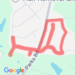 5 k riverside route map