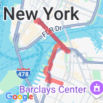 Running to Renee's route map