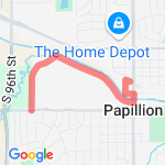 walk to walnut creek route map