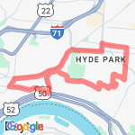 Psycho Hyde Park 7.1 route map