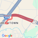 New Take on 114 route map