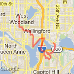 PNC to GAR Cemetery 2011 route map