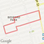 Morning Intervals route map