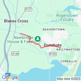 run - 4.93 Km route in donabate