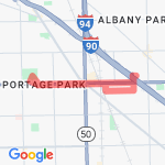 Portage Park 1 route map