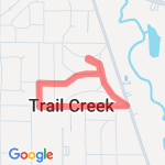 1 mile route map
