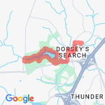 House to Centennial Lake route map