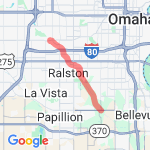 Cornhusker route map