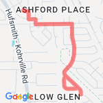 2 mile loop route map