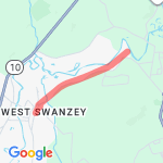 3 mile wk. 8 day 3 route map