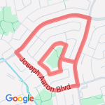 around the block route map