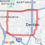Longer Run route map