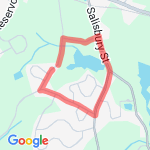 Salisbury route with dawson cut-through route map