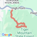 Tiger mt route map
