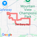 Neighborhood 1 route map